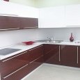 Угловая кухня из пластика-15