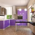 Угловая кухня из пластика-23