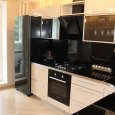Угловая кухня из пластика-30