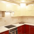 Угловая кухня из пластика-37