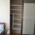 Внутреннее наполнение левой части шкафа-купе