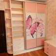 Прямой шкаф-купе из ДСП с фотопечатью
